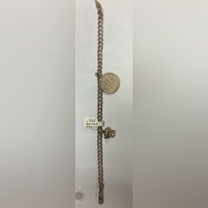 GORGEOUS .925 CHARM SILVER BRACELET MADE IN ITALY